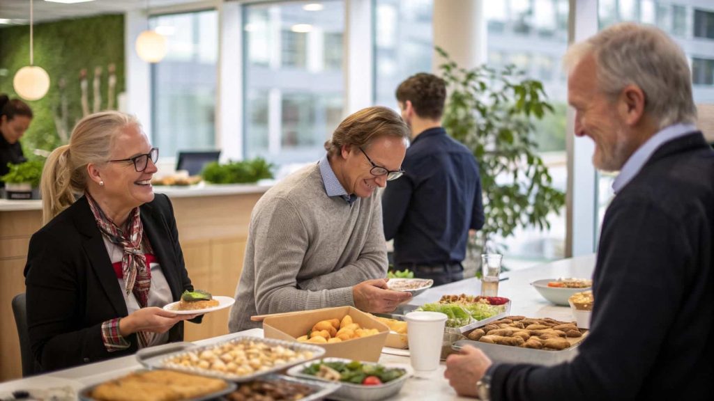 Bjudlunch In The Workplace 